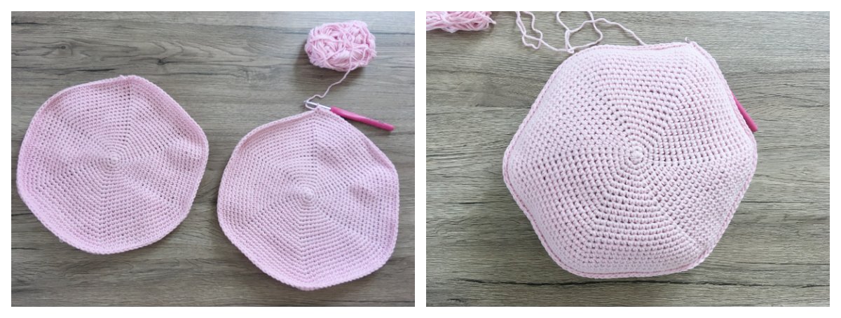 Blog-Inhaltsbild für 'Kuschelkissen Hase, kostenlose Häkelanleitung'